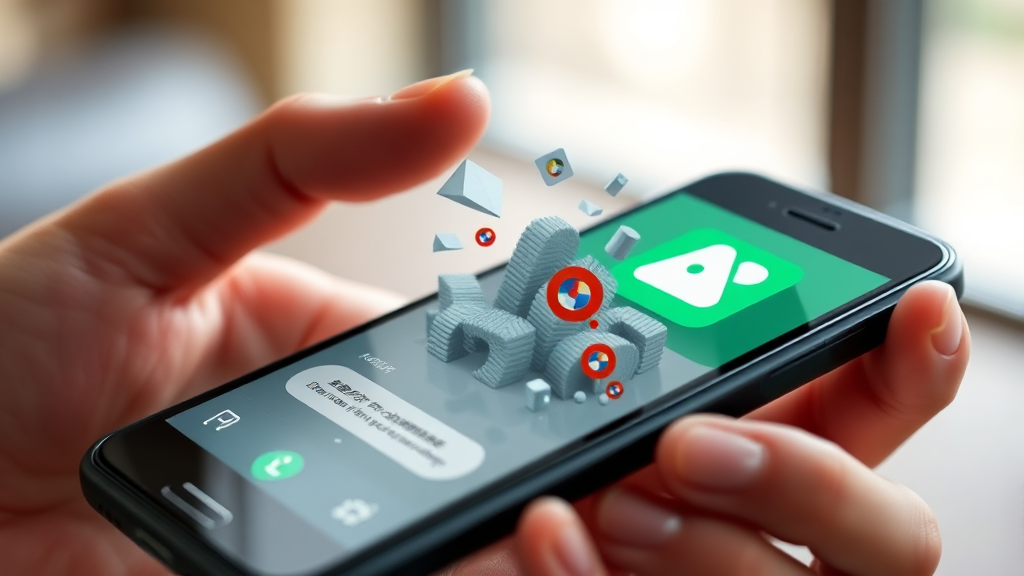 카카오톡 용량, 왜 이렇게 쌓일까? (realistic 스타일)