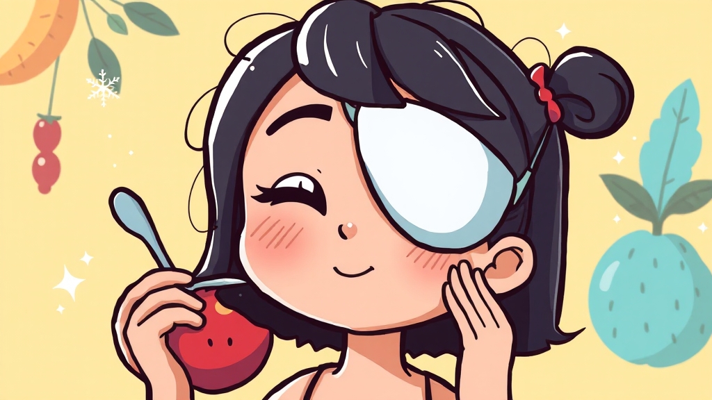 회복을 위한 일상 관리와 운동 (cartoon 스타일)