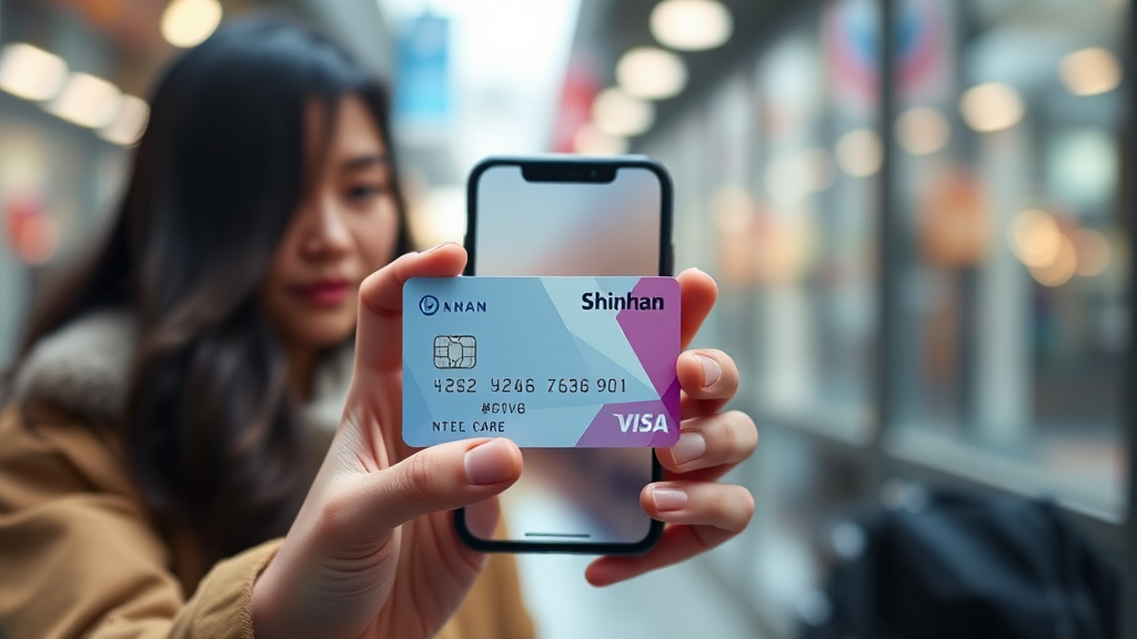 애플페이, 신한카드로 더 편리하게 사용하는 법 (realistic 스타일)