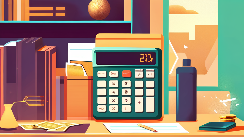 실업급여 지급액과 기간, 어떻게 계산될까? (illustration 스타일)