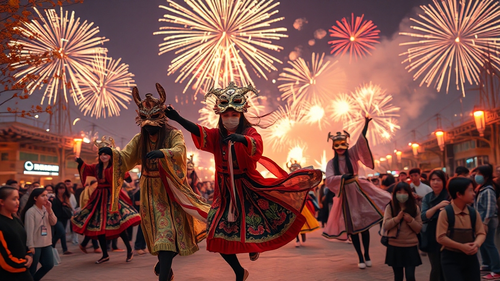 9월 전국 축제 핵심 일정 (realistic 스타일)