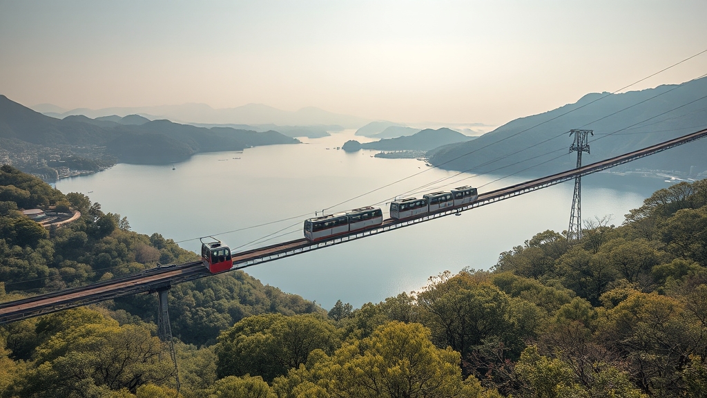 케이블카 vs 모노레일: 선택 가이드 (realistic 스타일)