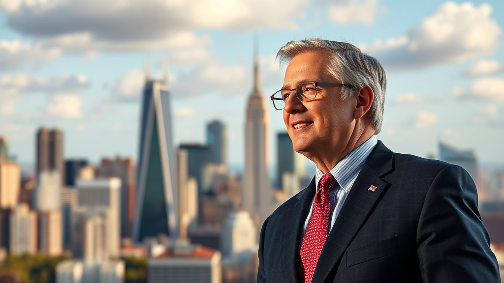 미국 경제 정책 변화와 스콧 베센트의 역할 (realistic 스타일)