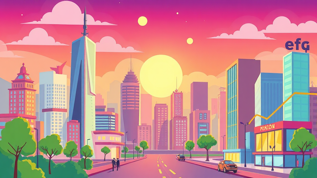 ETF 300조 시대 : 투자 전략 A to Z 8 ETF 시장의 과제와 향후 전망 (cartoon 스타일)