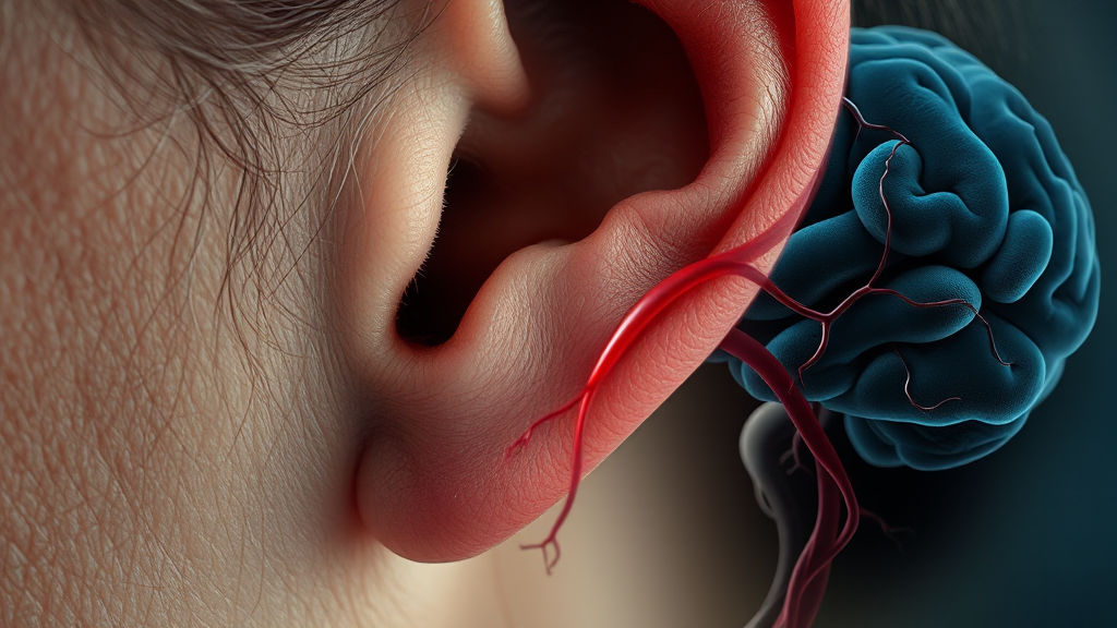 귓볼 주름, 다른 질환 연관성은? (realistic 스타일)