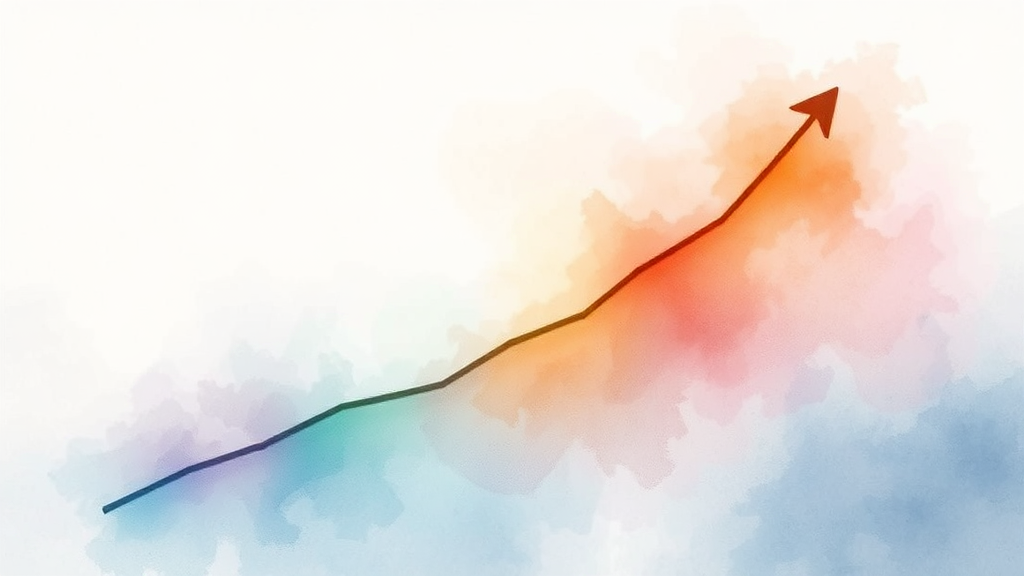 경제 성장률 집중 분석 6 향후 성장률 전망 (watercolor 스타일)