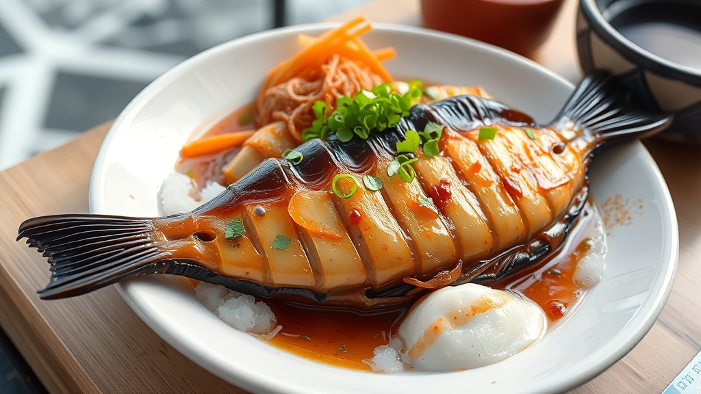 방송 출연 정보 및 맛집 선정 이유 (realistic 스타일)