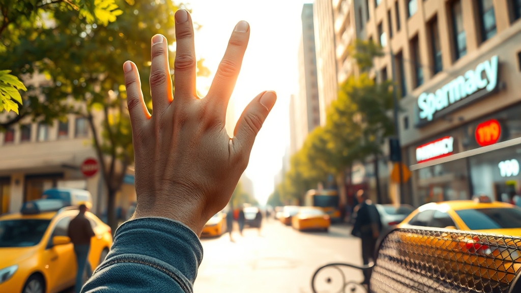 응급 상황 대처: 침착하게! (realistic 스타일)