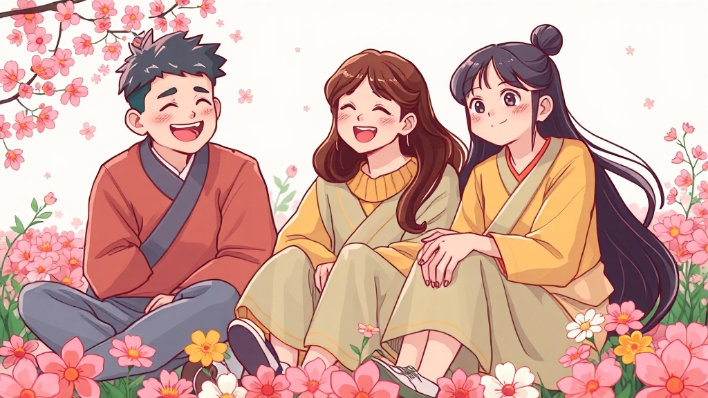 ‘조동아리’ 멤버 활약상 (illustration 스타일)