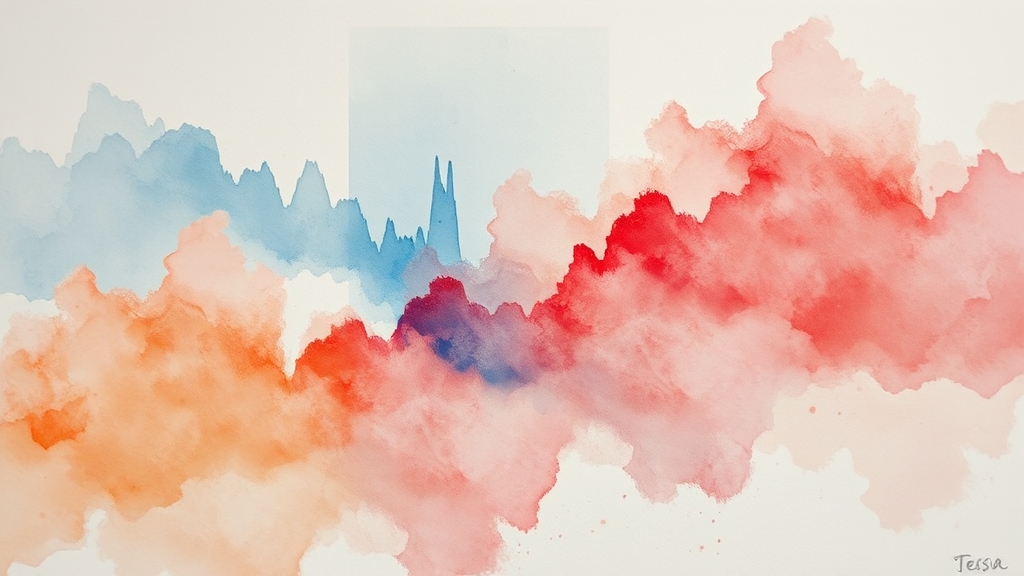 테슬라 주식 투자 시 유의사항 (watercolor 스타일)