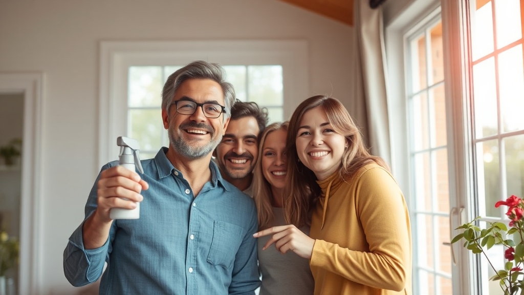 곰팡이 제거 후 관리 방법 (realistic 스타일)