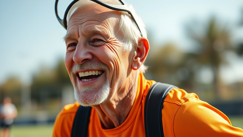 노인스포츠바우처란? (realistic 스타일)