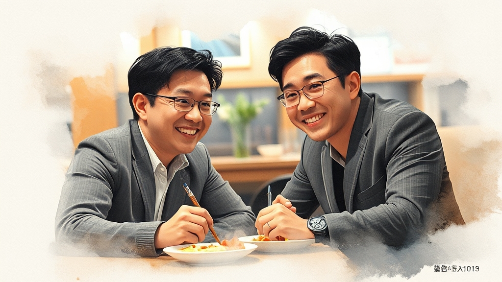 젠슨 황 CEO, 한국 방문과 AI 협력 (watercolor 스타일)