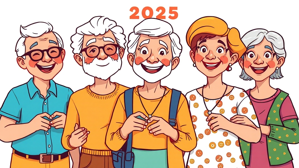 2025년, 무엇이 달라지나? (cartoon 스타일)