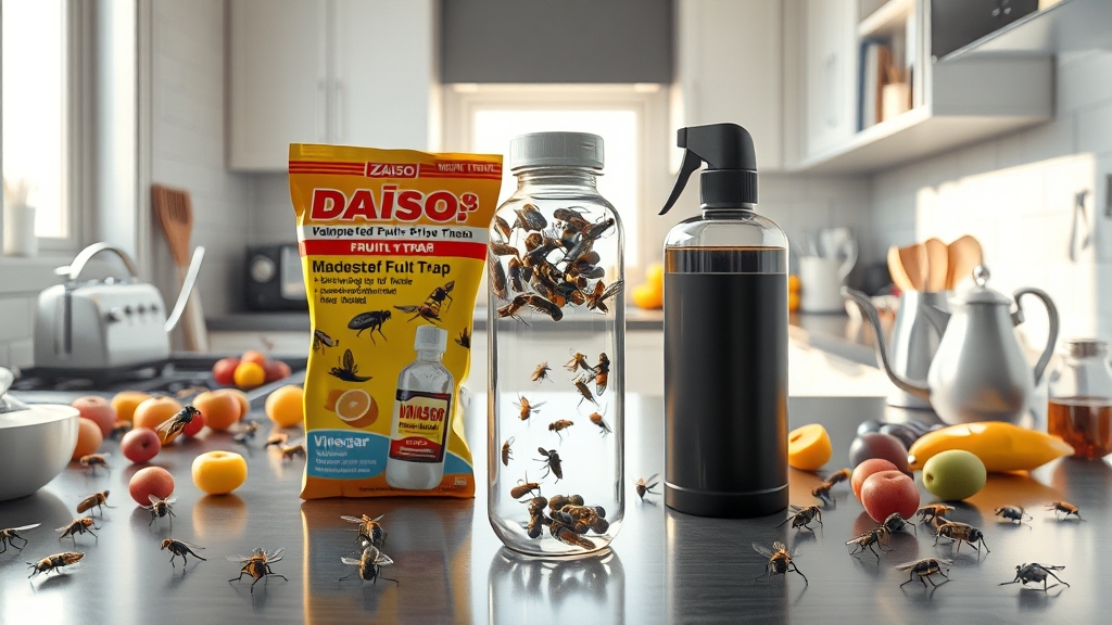 초파리 트랩 설치 & 효과 후기 (realistic 스타일)