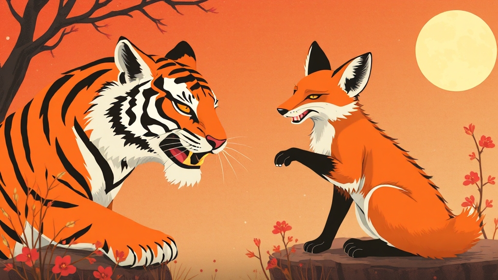 속담 속 삶의 지혜 (illustration 스타일)