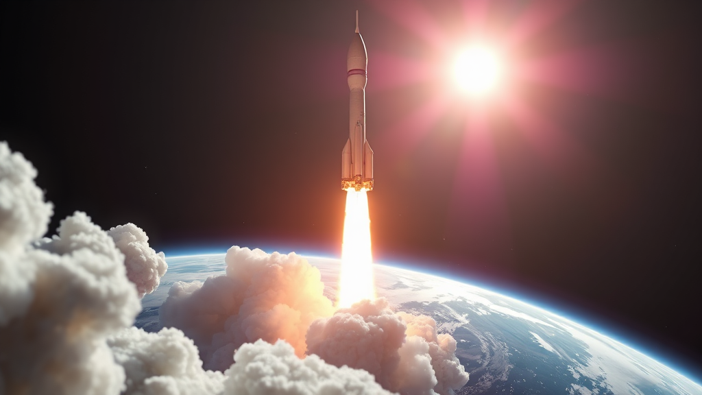 스페이스X 주요 사업 및 기업 가치 분석 (realistic 스타일)