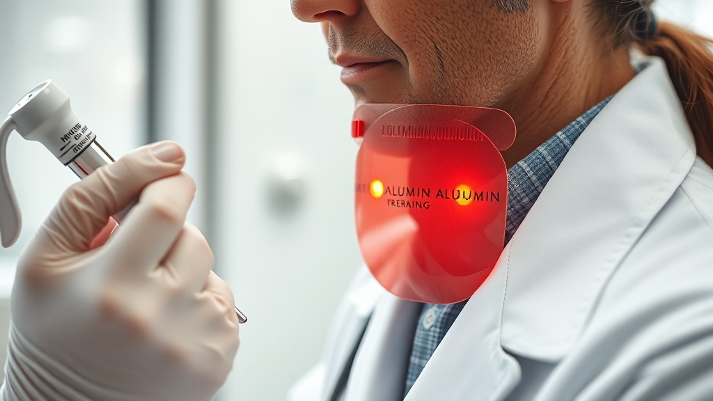 알부민 관련 주의사항 (realistic 스타일)