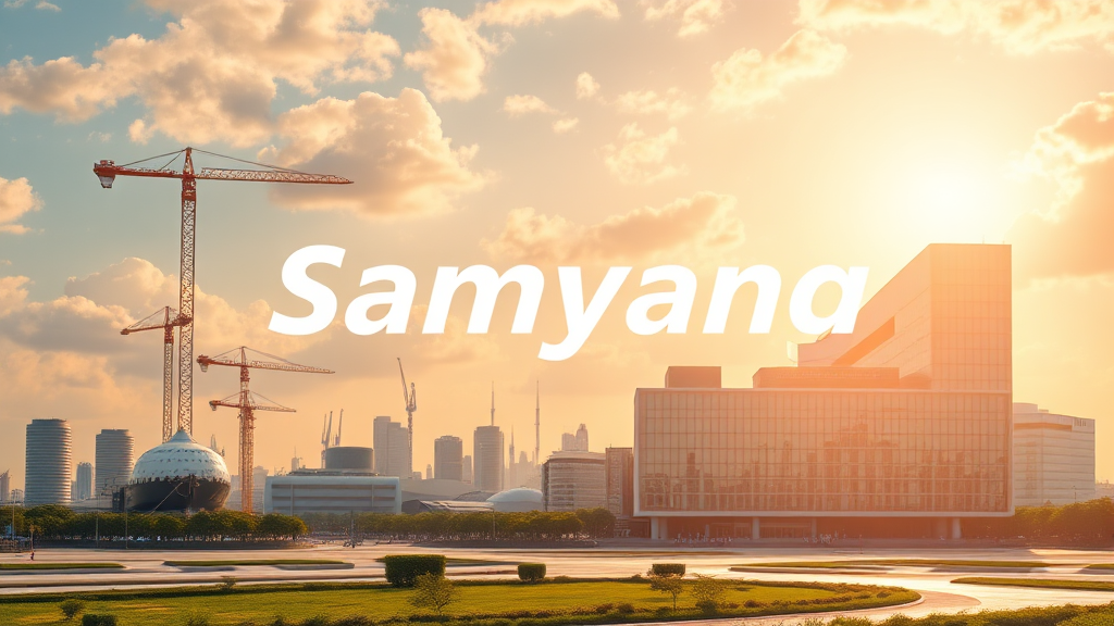 삼양홀딩스 기업 개요 및 사업 부문 (realistic 스타일)