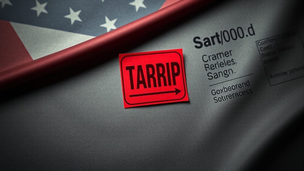 미국 관세 정책의 경제적 효과 분석 (realistic 스타일)