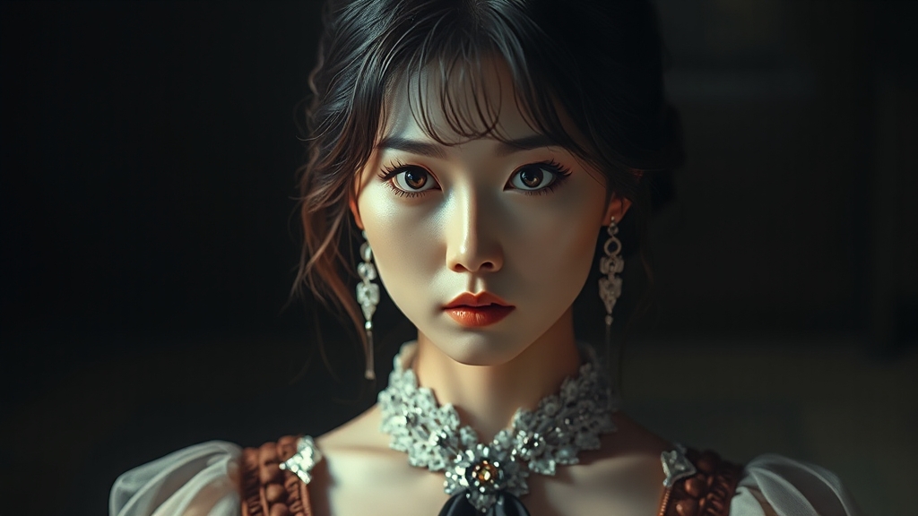 김유정, 백아진 캐릭터 분석 (realistic 스타일)