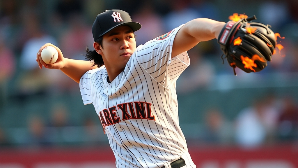 163km 광속구, MLB 통할까? (realistic 스타일)