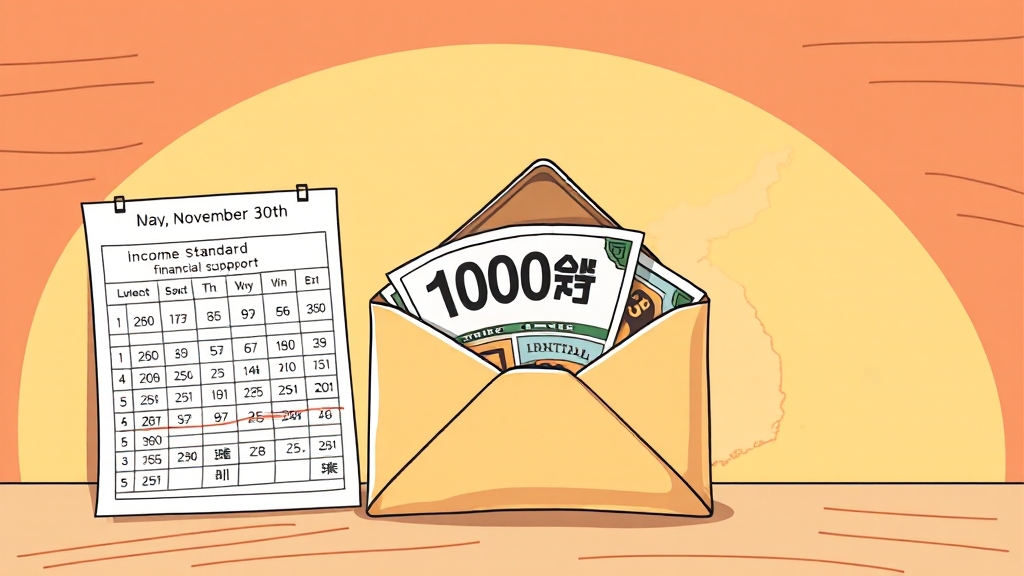 1차 vs 2차 민생지원금, 뭐가 다를까요? (cartoon 스타일)