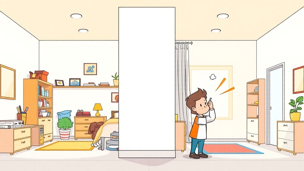 청소 후, 꼼꼼한 점검! (cartoon 스타일)