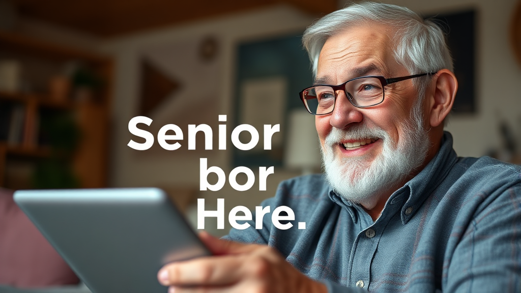 실버일자리센터 찾는 방법 (realistic 스타일)