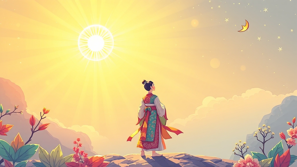 띠별 운세 활용법 (illustration 스타일)