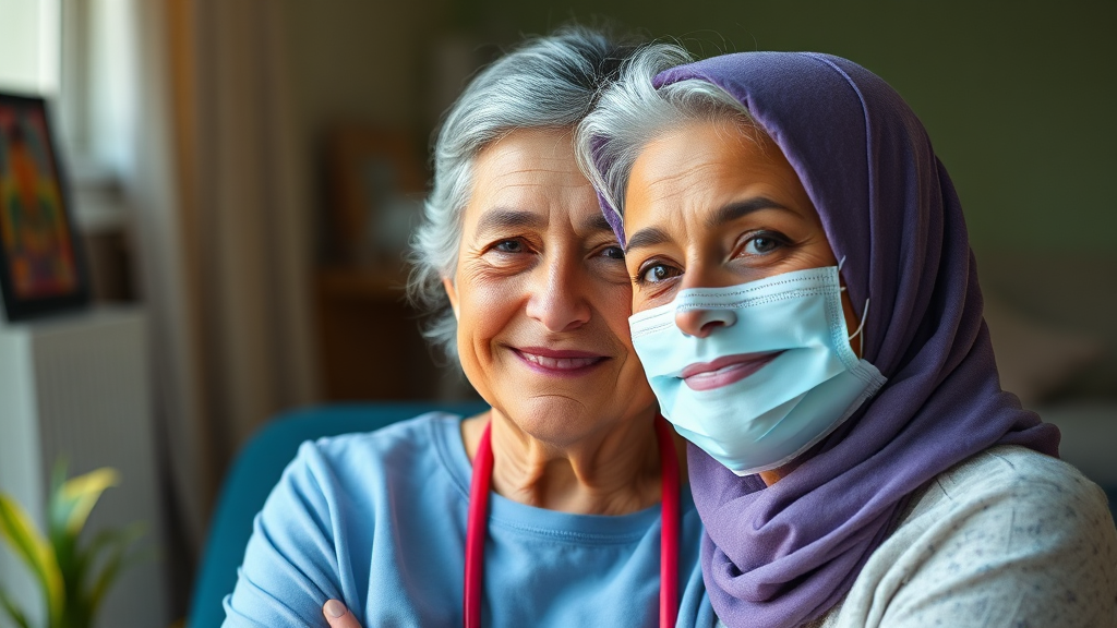 요양보호사 국비지원, 성공적인 취업을 위한 모든 것 (realistic 스타일)