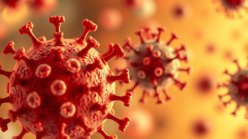 3가 vs 4가, 어떤 바이러스를 막아줄까? (realistic 스타일)