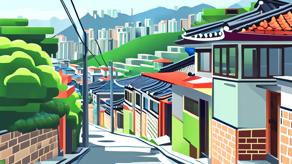 서울 주택 인허가 급감, 그 의미는? (illustration 스타일)
