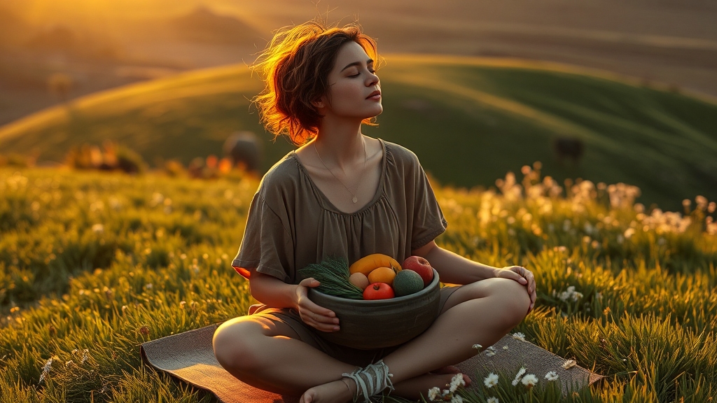 공황장애 극복 생활 습관 (realistic 스타일)