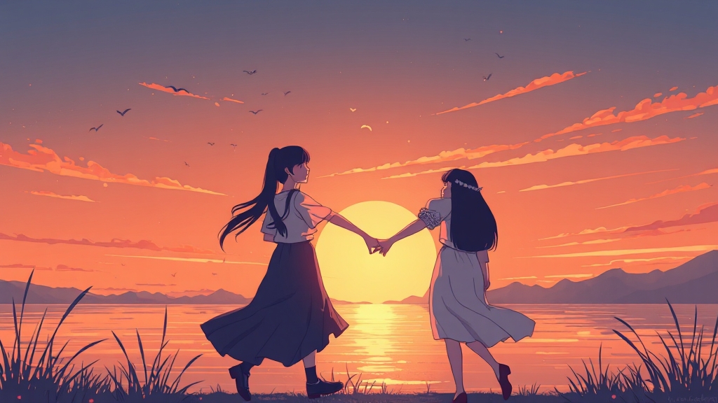 오징어 게임 속 깐부 재조명 (illustration 스타일)