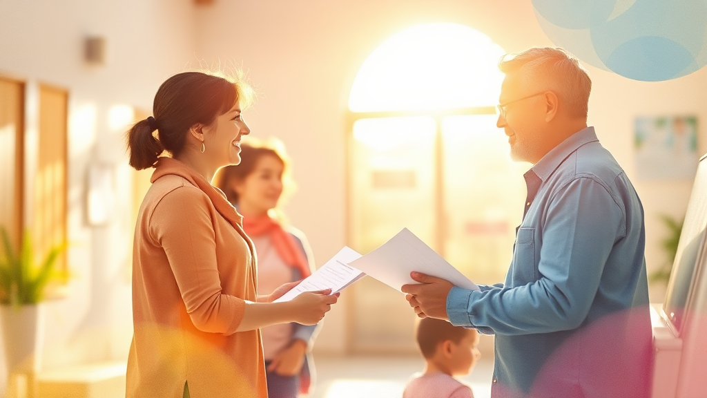 신청 방법 및 절차 (watercolor 스타일)