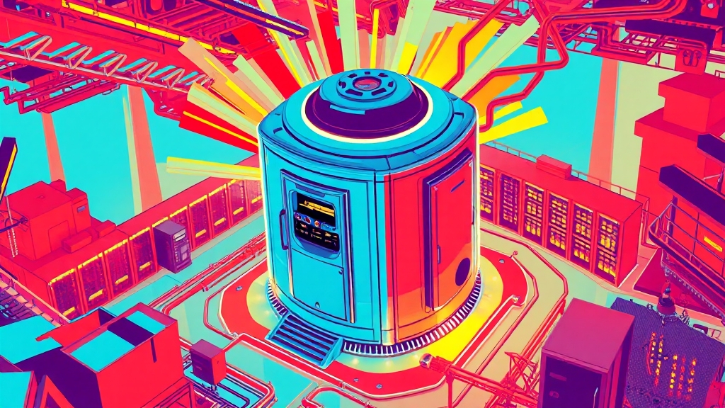 SMR 기술, 왜 중요할까? (popart 스타일)