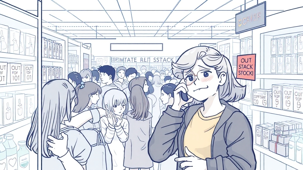매장 전화 문의 시 유의사항 (illustration 스타일)