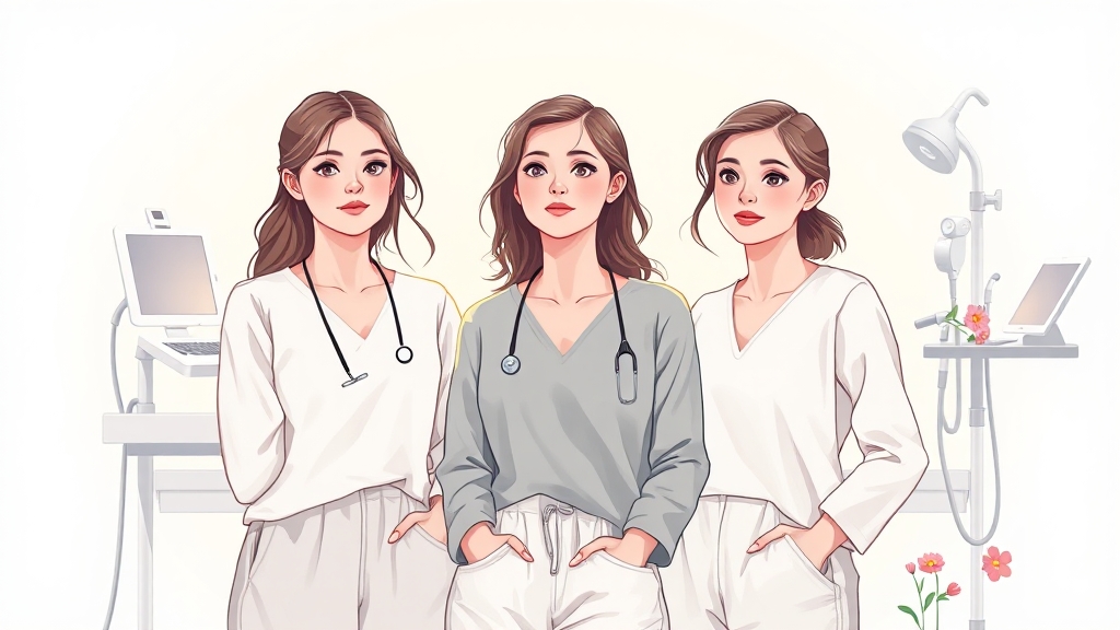 정기 검진 및 합병증 대처 (illustration 스타일)