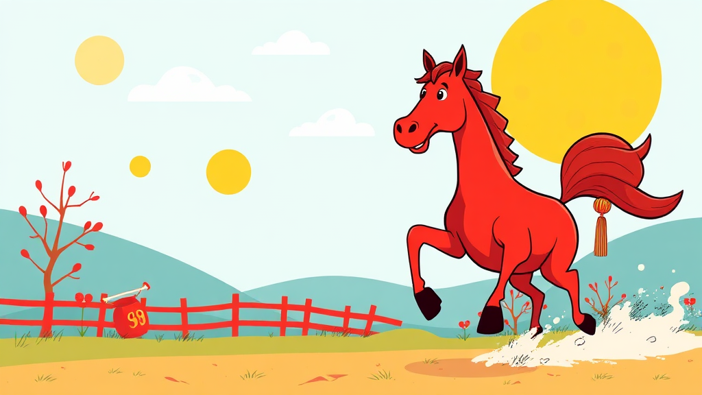 신년운세, 현명하게 대처하기 (cartoon 스타일)