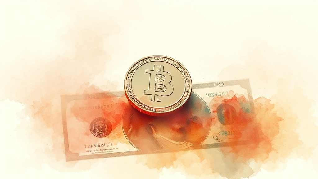 스테이블 코인의 위험 요소 및 고려 사항 (watercolor 스타일)