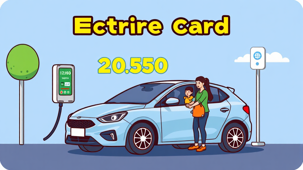 환경부 전기차 카드, 놓치면 후회할 꿀팁 대방출 (cartoon 스타일)