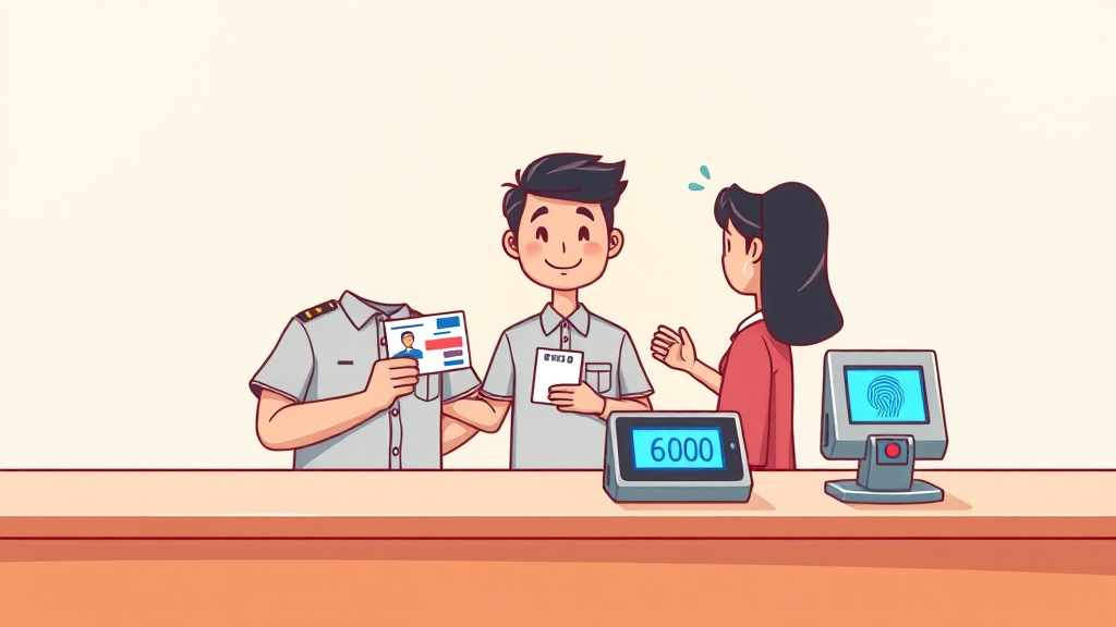 오프라인 발급 방법 (cartoon 스타일)