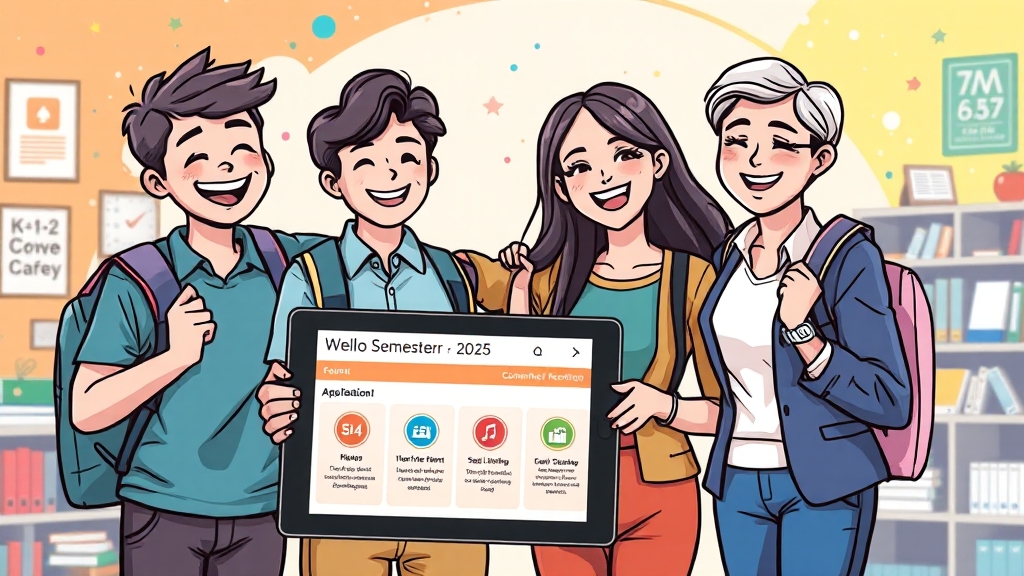 가구원 동의 간편화 (cartoon 스타일)