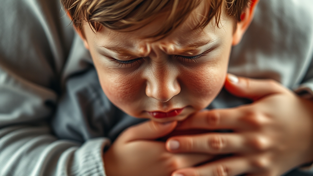 장염, 대체 뭘까요? (realistic 스타일)