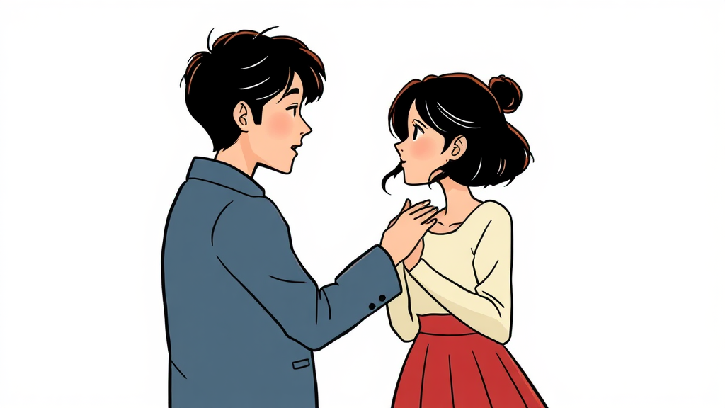 이기택과 신지수의 관계 및 드라마 내 역할 (cartoon 스타일)