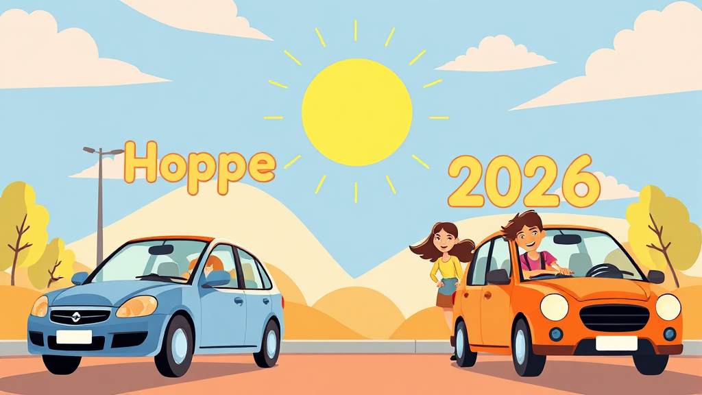 2026년, 무엇이 달라지나? (cartoon 스타일)