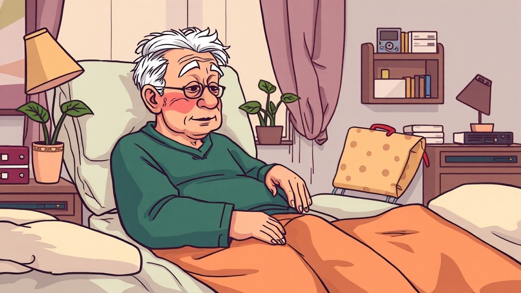 전유성 별세 원인과 투병 (cartoon 스타일)