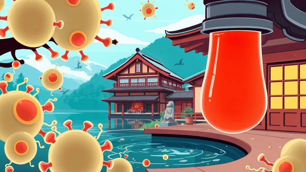 료칸 온천, 왜 위험할까? (cartoon 스타일)