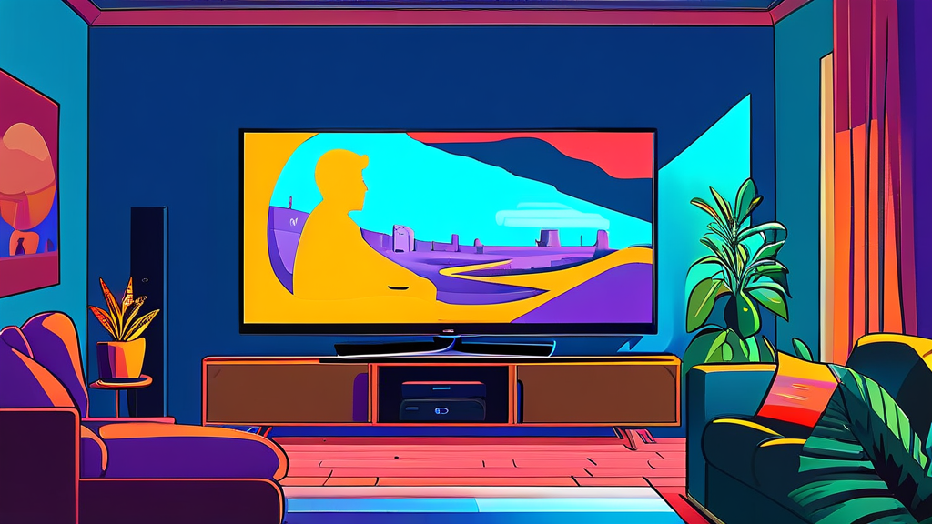 LG OLED TV 패널 교체 후 관리 및 주의사항 (cartoon 스타일)